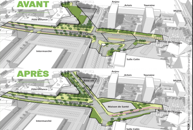 Laxou : une portion de l’avenue de l’Europe fermée à partir du 15 août pour travaux