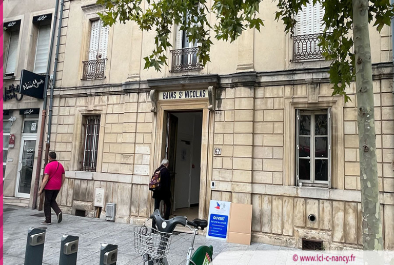 Nancy : les anciens « bains douches » mis à disposition du Secours populaire