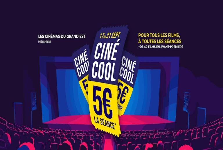 Ciné-Cool 2025 : cinq jours de cinéma à prix mini