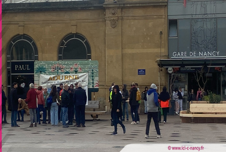 Nancy : un rassemblement devant la gare pour défendre les trains de nuit 