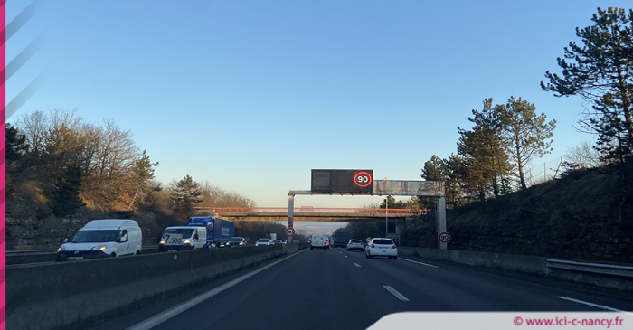A33 : travaux entre Laxou et Vandœuvre - Brabois, la circulation perturbée jusqu'au 11 juillet