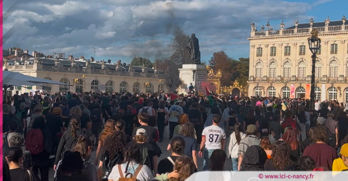 Nancy : inscriptions sur la statue de Stanislas, rébellion, un homme placé sous contrôle judiciaire 