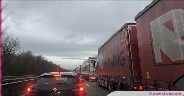 Accident corporel sur l’A31 à Custines et circulation ralentie 