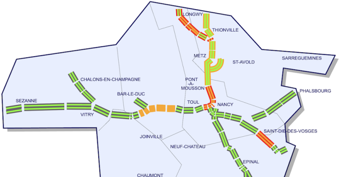 Routes glissantes et premiers flocons : la Meurthe-et-Moselle en vigilance jaune 