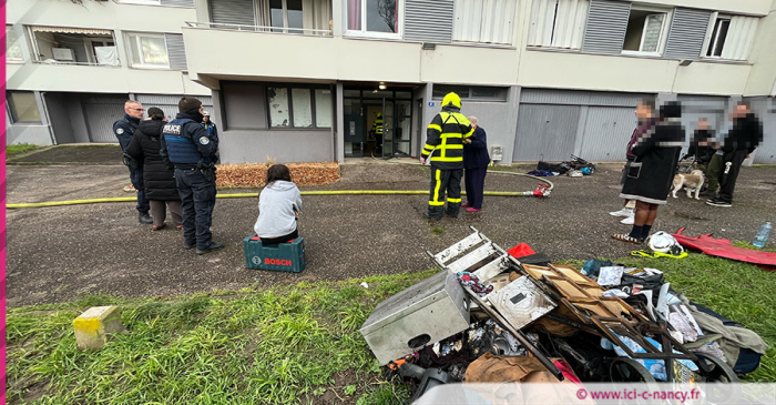 Nancy : un immeuble évacué après un feu de cellier