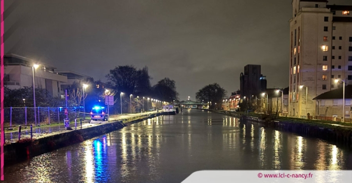 Nancy : un homme meurt noyé dans le canal proche du pont levant Henri Bazin