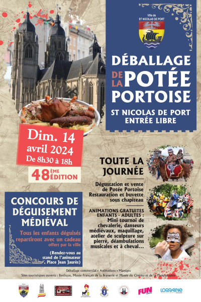 Affiche Déballage de la Potée Portoise 2024