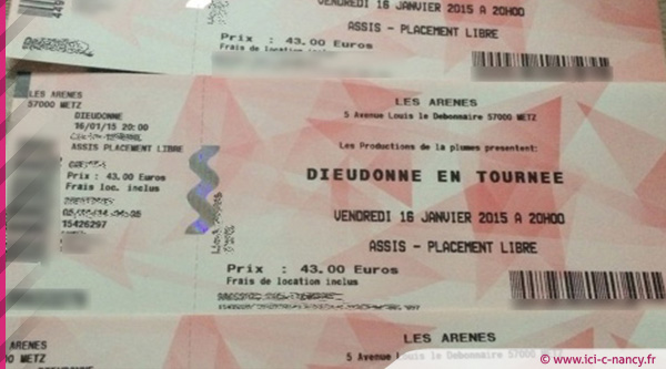 dieudoticket