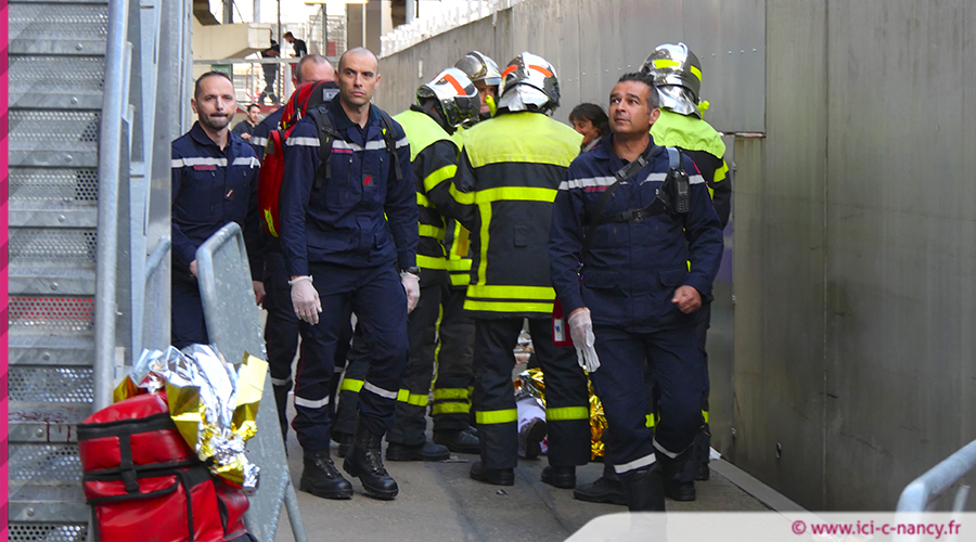 Exercice Plan ORSEC : mouvement de panique au stade Marcel Picot, 50 victimes