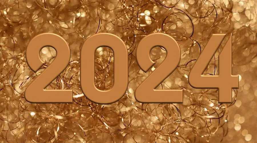 Decoration Nouvel an 2024, Deco Fete Nouvelle Année. Bonne Année