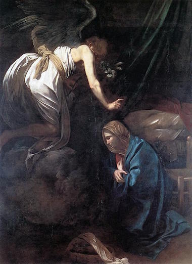 Caravaggio The Annunciation