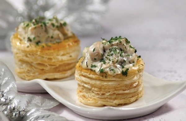 Idee Recette Vol Au Vent A La Sauce Foie Gras Et Morilles