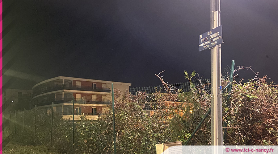 Ce dimanche, les sapeurs-pompiers ont constaté le décès d'une femme de 59 ans dans un appartement de la rue Yvette-Cauchois à Tomblaine / photo ici-c-nancy.fr 