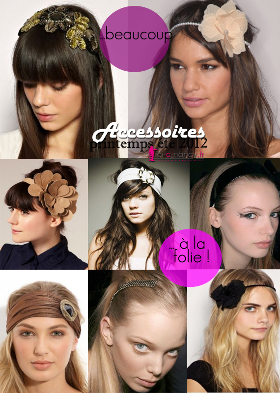 accessoires coiffure printemps ete 2012